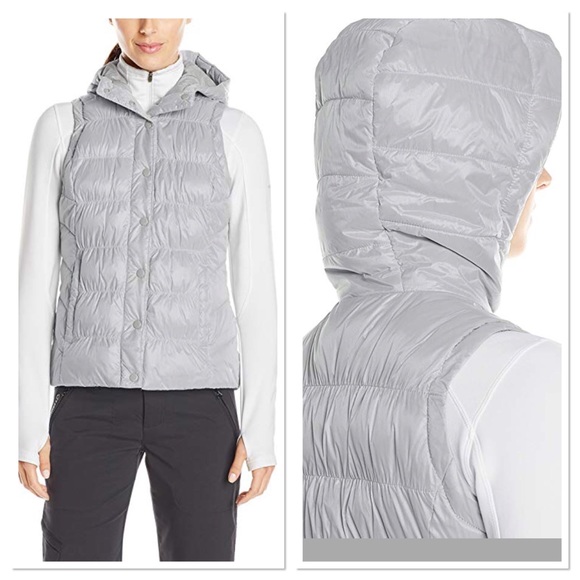 ⬇️ White Sierra Women's St. Helen's puffer Vest - Picture 1 of 6